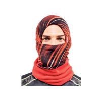 Buy cheap Roral Blue Tactical Multifunctional Headwear , High Elastic Multi Scarf Headwear product