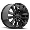 Buy cheap Aluminum Black Replica Wheels Rims 22" All Season Tires For Escalade Sport from wholesalers