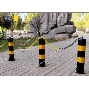 Buy cheap City Metal Removable Safety Bollards Rust Proof , Demountable Bollards product