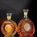 Super Flint Glass Sealing Type 350ml 500ml 700ml 750ml Customized Wine Bottle