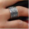 Buy cheap Men's Vintage Old Sterling Silver Band Ring (R121408) from wholesalers