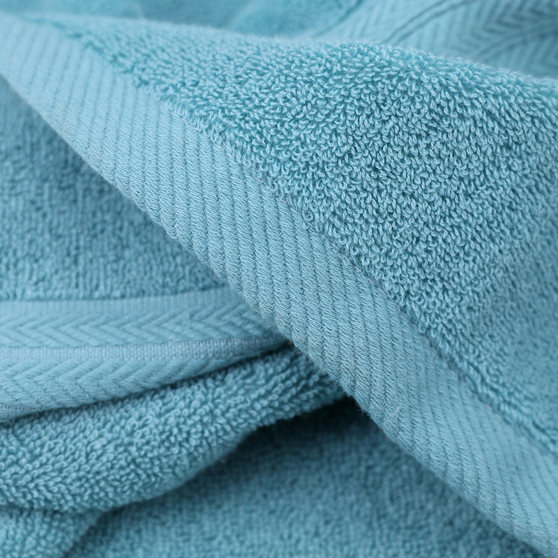Popular Jacquard Style 100% Pure Cotton Antibacterial Bath Towel for Soft and Durable