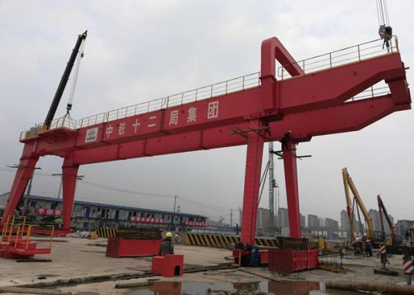 Highway and Railway Bridge Construction Gantry Crane for Precast Concrete Bridge
