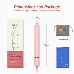 Travel Size Portable Hair Straightener Small Flat Irons Curling For Short Hair 1