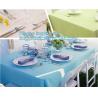 Buy cheap Festive Xmas Tablecloths Non-wovens Santa Claus Table Cover Toppers Kitchen Dining, Party, Holiday from wholesalers