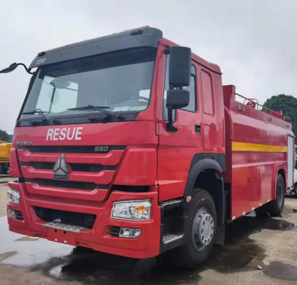 Buy cheap Sinotruk HOWO Fire Fighting High Pressure Water Spraying Truck 10000L from wholesalers