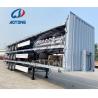 Buy cheap Max Payload 25001-30000 kg Tri-axle Canvas Cover Enclosed Cargo Box Trailer for Russia from wholesalers