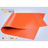 Buy cheap Red Medium Duty Industrial Fire Blanket Roll Material Silicone Coated Fiberglass Fabric from wholesalers