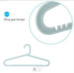 PP Thick Plastic Hangers Adult Clothes Plastic Garment Hangers