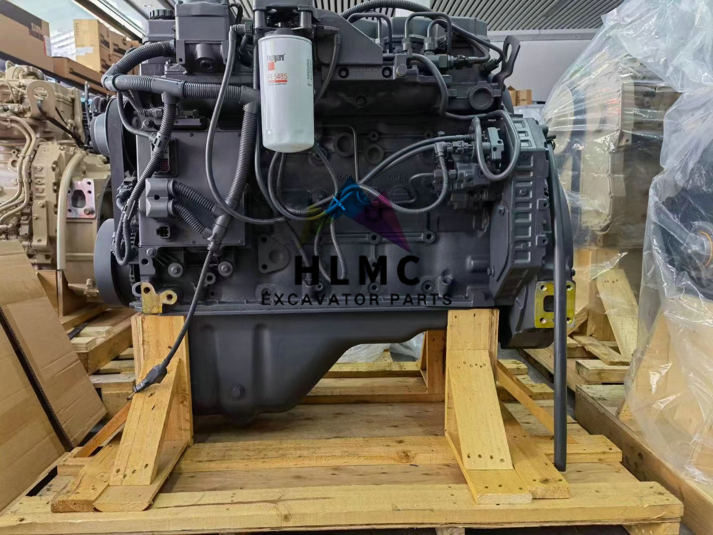 SAA6D107E-1 Complete Engine Assembly PC200-8 PC270-8 6D107-1 QSB6.7 6D107