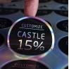Buy cheap Custom Waterproof Vinyl Sticker Roll Product Package Logo Label Printing from wholesalers