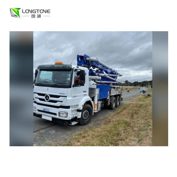 Buy cheap Used Sany Yellow Concrete Truck With Max. Pressure 6 - 6.6 MPa Max. Aggregate Diameter 24 - 36 Mm from wholesalers