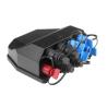 Buy cheap Black 9 Ports Fiber Optic Termination Box Compatible With Waterproof Adapter from wholesalers