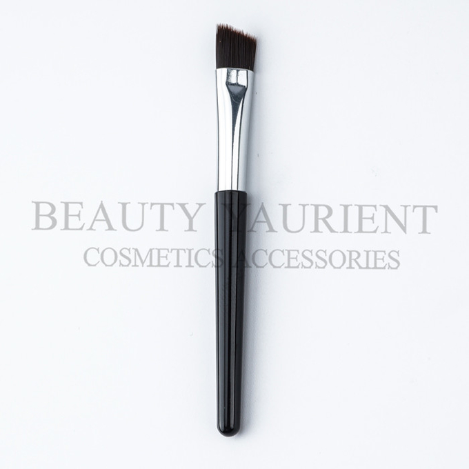 Nylon Hair 6cm Short Eyebrow Brush Angled Eye Brush Eco Friendly