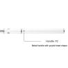 Buy cheap #2~#24 100% Kolinsky Sable Nail Art Brush White Metal Handle Oval Nail Brush from wholesalers