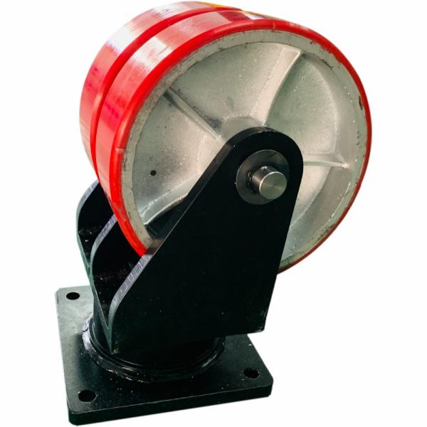 Buy cheap AGV Heavy Duty Industrial Casters Truck 2000kg Load PU 5 Inch Heavy Duty Swivel Casters from wholesalers