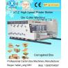 Buy cheap High Grade Steel Mainframe 3 Color Flexo Printing Slotting Die Cutting Machine from wholesalers