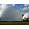 Buy cheap PVC Steel White Geodesic Dome Tent House For Party Event Trade Exhibition from wholesalers