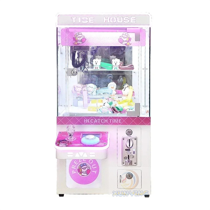 Crane Machine Replacement for Fully Automatic Vending Games Console at Game Center Fun
