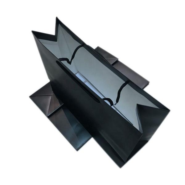 Buy cheap CMYK Boutique Nylon Paper Handle Shopping Bags OEM ODM from wholesalers