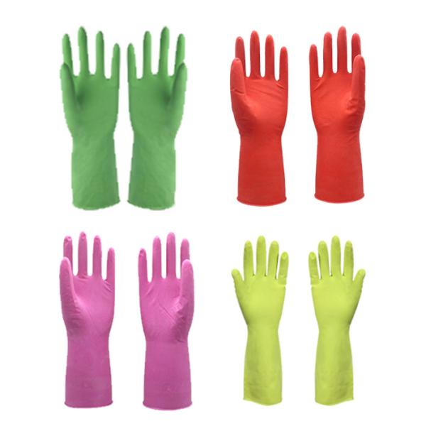 Buy cheap M 50g Cotton Spray Flocklined Household Cleaning Gloves For Dishwashing from wholesalers