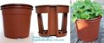 Green Gardening Supplies Simple Double Color Plastic,seeding nursery pots with