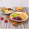 Buy cheap 24OZ Round Disposable Bowls With PET Lids, Bamboo Fiber Paper Bowls Take Away Food Containers Eco-Friendly Plant from wholesalers