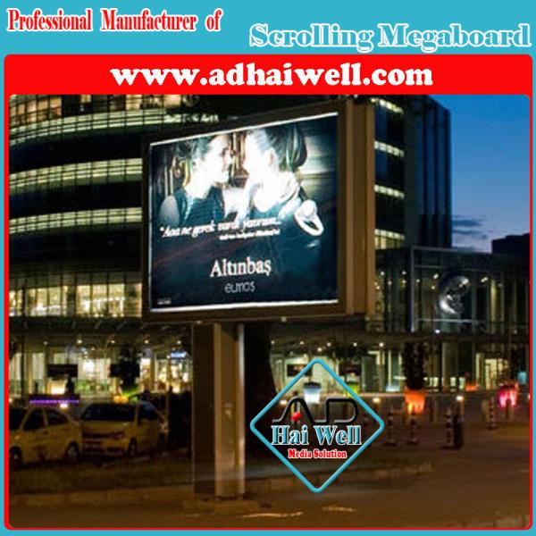 Buy cheap Outdoor Mega Board Scrolling LED Light Box Billboard from wholesalers