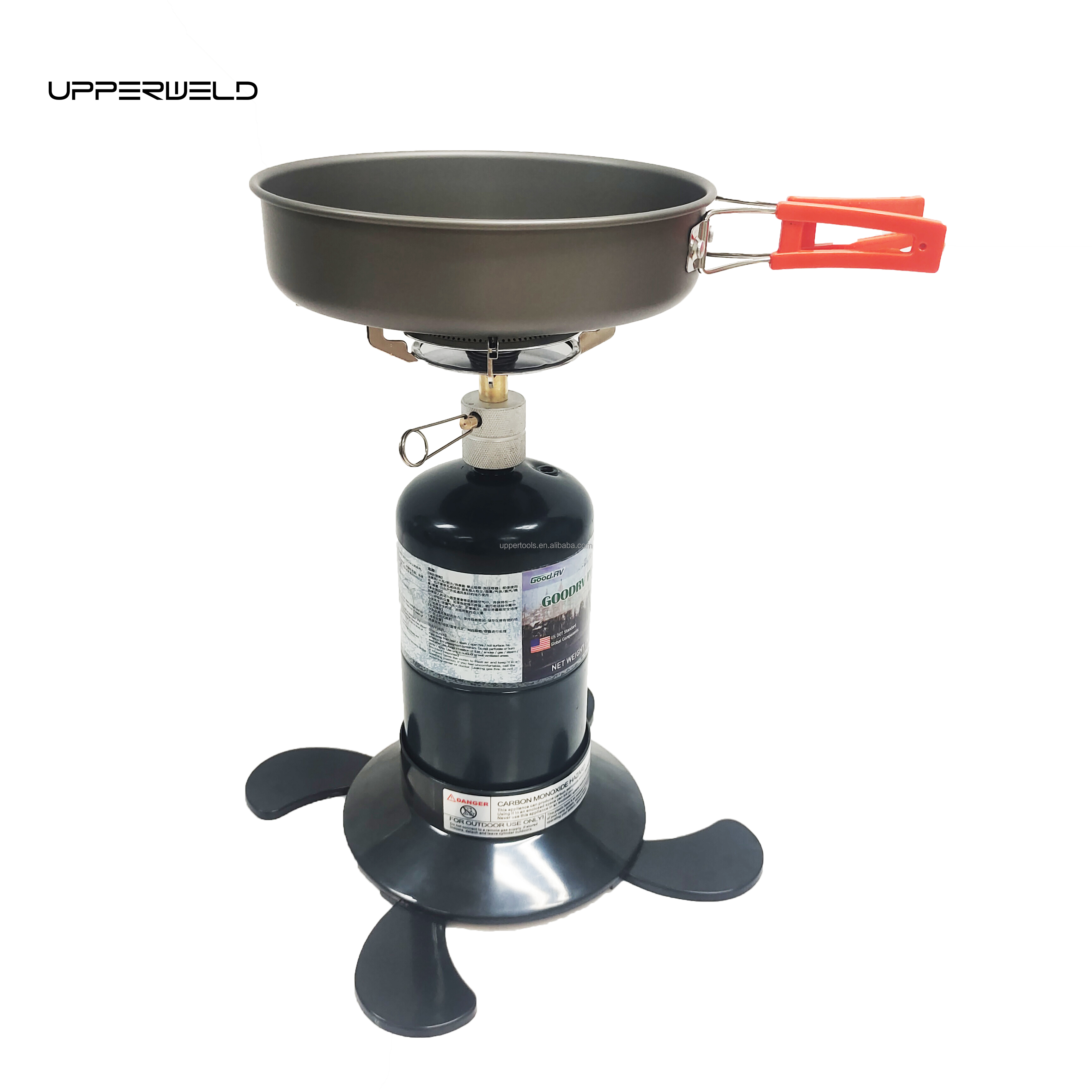Stainless Steel Portable Propane Burner Stove Ideal for BBQ and Outdoor Cooking