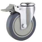 Buy cheap 06-Medical caster Plastic brake caster TPR wheel from wholesalers