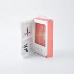 Gift White Card Paper Mobile Accessories Packaging / Usb Data Cable Packaging