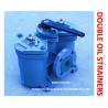 Buy cheap Dual Oil Filter , Dual Low Pressure Oil Filter AS32-0.4/0.22 Cb/T425-1994 Body Cast Iron Filter Cartridge Stainless Stee from wholesalers