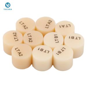 Buy cheap HT LT Dental Glass Ceramic Press Ingots Lithium Disilicate Block 460PMA Strentgh from wholesalers