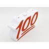 Buy cheap Creative 100 Shaped Red Acrylic Evening Clutch Bags For Women Daily Use from wholesalers