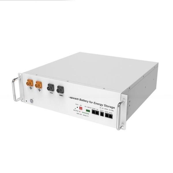 Buy cheap Low Pressure Rack Mount Lithium Battery 100ah 51.2V Lithium Solar Storage Battery from wholesalers