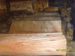 Yellow Natural Okoume Veneer MDF For Surface Of Furniture