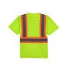 Buy cheap Class 3 Hi Vis Fr Short Sleeve Shirts High Visibility Safety T Shirts Polo Shirts Reflective from wholesalers