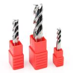 High Hardness Flat End Mill 3 Flutes Uncoated For Machine Center