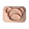 Buy cheap Customized Bear Shape Silicone Feeding Set Baby Plates Bpa Free from wholesalers