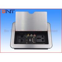 Buy cheap Conference Room Table Electrical Outlets , Flip Up Desk Mounted Power Sockets product