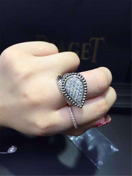 Buy cheap Jewelry factory in Shenzhen, China Br diamond ring 18k white gold yellow gold rose gold diamond ring from wholesalers