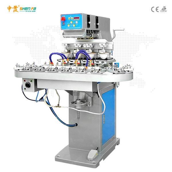 Buy cheap 15pcs/Min Multi Color Glass Bottle Pad Printing Machine from wholesalers