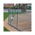 CCC Laminated Railing Glass Aluminium Framed Glass Handrail For Balcony