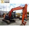 Buy cheap Japan Imported 7.5Ton Used Hitachi ZX75 Excavator Isuzu Engine from wholesalers