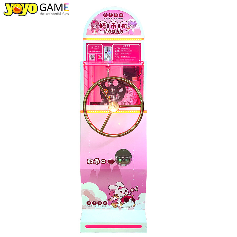 China Factory OEM/OCM Copper Coin Press Machine DIY Souvenir Vending Machine