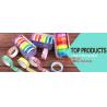 Buy cheap CRAYON SERIES, CARAYON WASHI TAPE,Dia3.7cm Animal Flower Whale Washi Tape Diary Photo Album Decorative Tape DIY Paper St from wholesalers