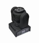 Double Face 8PCS*10W Mini Wash Led Moving Head Light Y Axis Unlimited Rotation