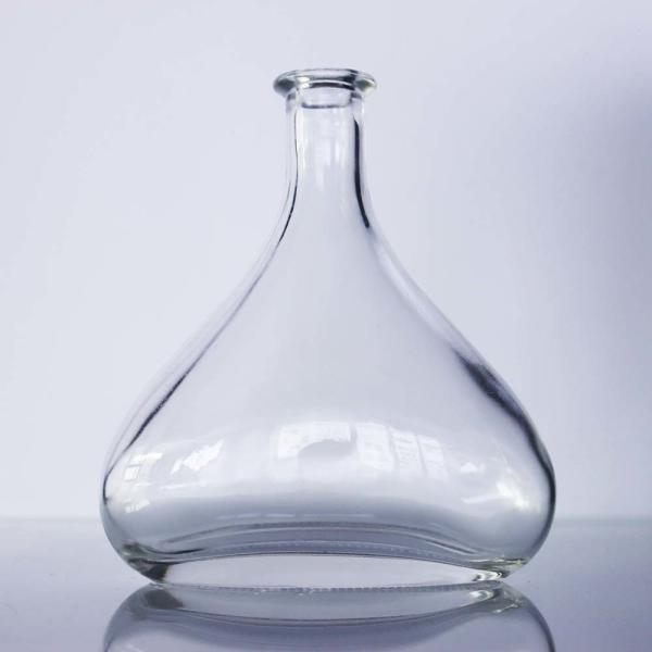 Buy cheap Brandy Glass Bottle 1L Extra White 1200g ISO9001 ISO14001 from wholesalers