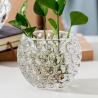 Buy cheap Crystal Clear Home Decoration Glass Vase Lead Free Machine Pressed from wholesalers