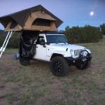 50MM Foam Mattress Easy On Roof Top Tent , Durable Pop Up Tent On Top Of Car